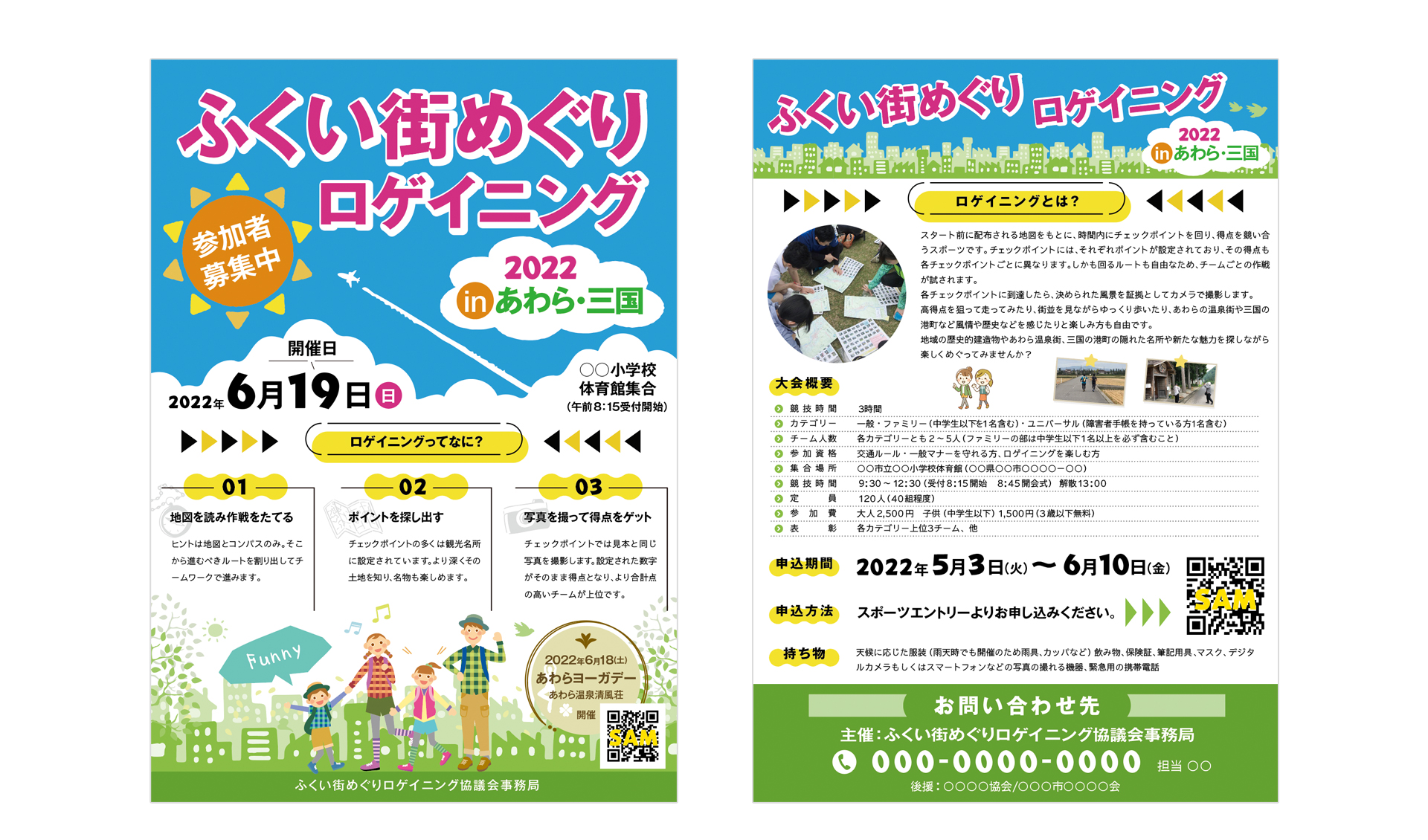 ふくい街めぐりロゲイニング2022
